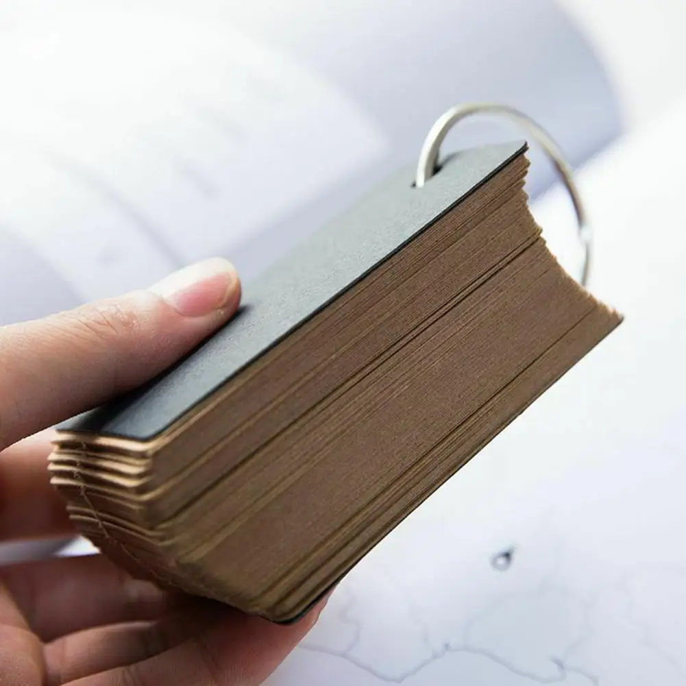 100 листов Карманный студенческий лексический блокнот записывающая книга мини