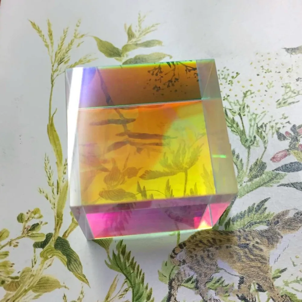 Большой X кубический фильтр сделай сам Призма 3 4X3 6 см дефектный крест