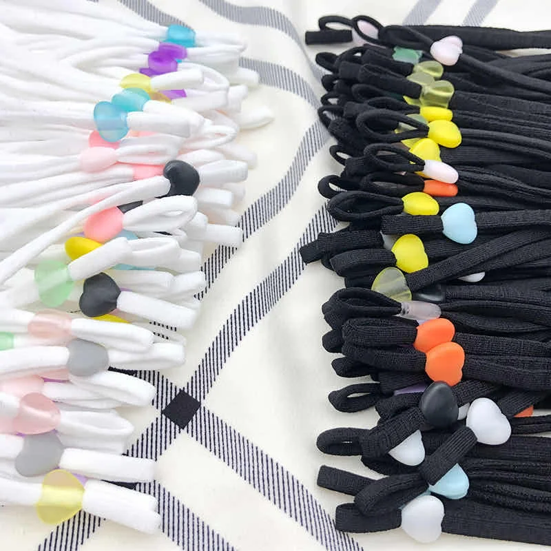 100 шт. силиконовых кейсов жгутовые Стопперы эластичный шнур Регулятор