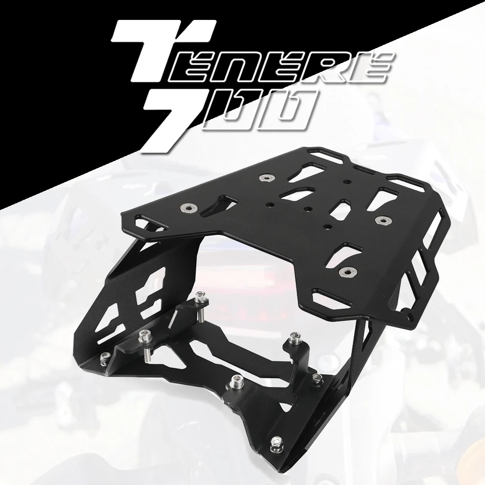 For Yamaha Tenere 700 T7 Motorcycle Luggage Rack Carrier Case Support Holder Bracket Tenere 700 T7 Rally 2019 2020 2021 Parts