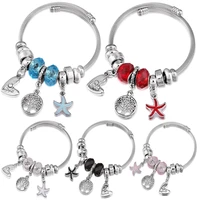 charm tree of life beaded bracelet jewelry adjustable starfish bracelet bangles exquisite jewelry fashion 2021 for women gift