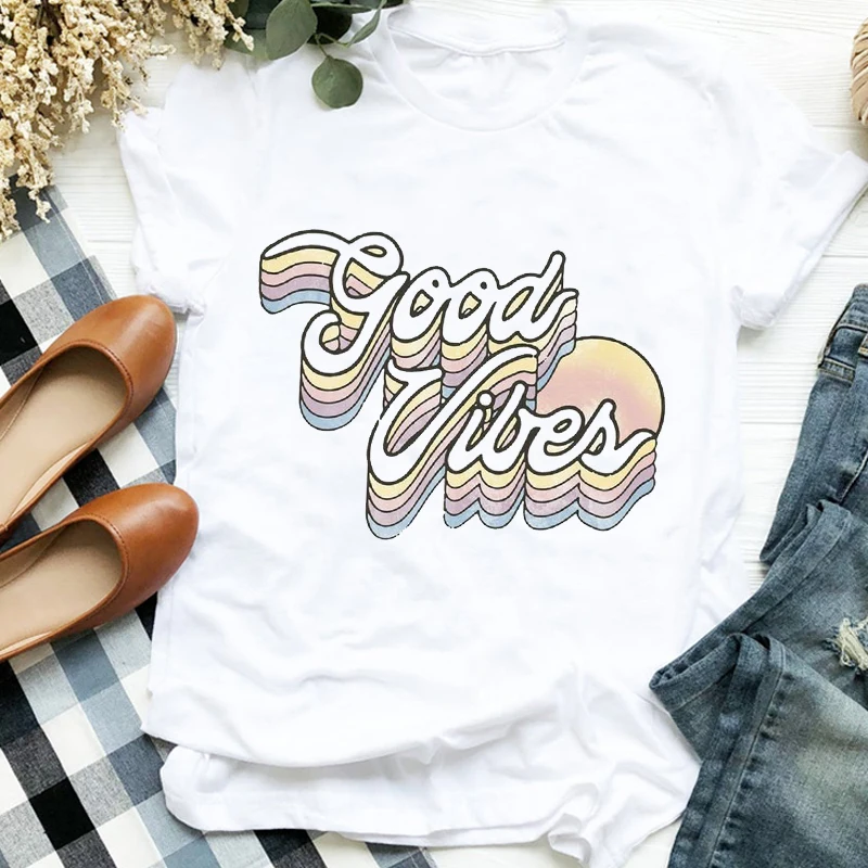 

Women Lady Dandelion Plant 90s Style Watercolor Print Shirt Clothes T Tee Womens Tshirt for Female Top Graphic T-shirt
