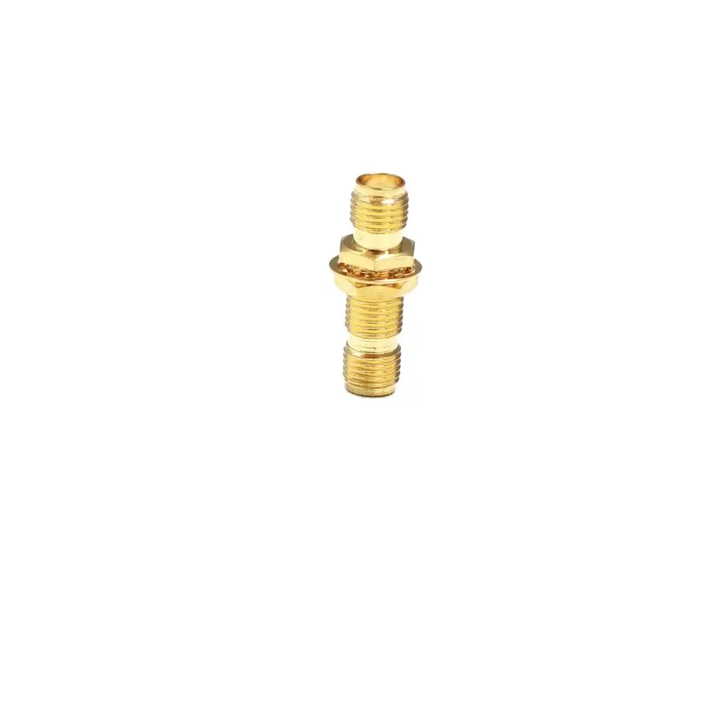 

1pc SMA Female Jack Nut to Female Jack Nut RF Coax Adapter Convertor Straight Goldplated NEW Wholesale