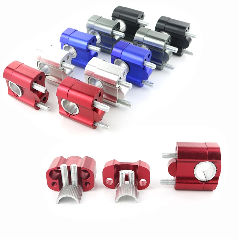 22 мм 7/8 &quotруль мотоцикла с ЧПУ жира стойки для руля Алюминий Honda XR650 NC750S NT650 NT700V ПВП