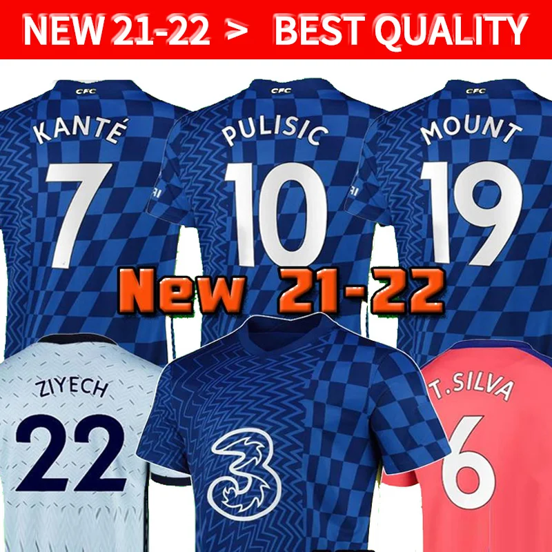 

Camiseta de fútbol de CFC para hombres y niños, kit de camiseta de JORGINHO T. Vinci WERNER de montaje KANTE ZIYECH, ropa de fút