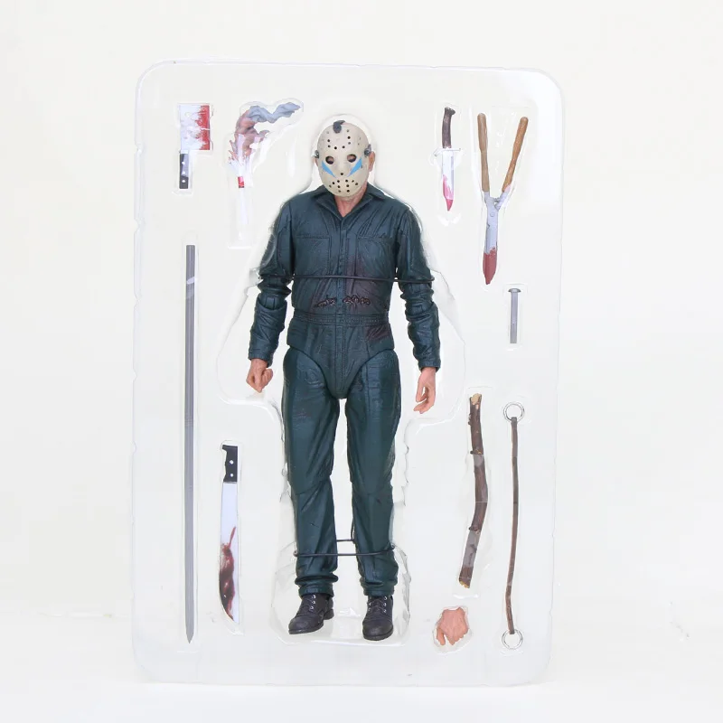 6838 18cm no box 18-20 см NECA Джокер клоун BJD Хищник пятница 13-я последняя часть Jason Voorhees Ultimate Jungle Hunter ПВХ фигурка - Цвет: 6838 18cm no box