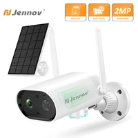 1080p 2mp hd solar camera two way audio outdoor security wifi cameras solar panel powered wireless home cctv smart monitoring