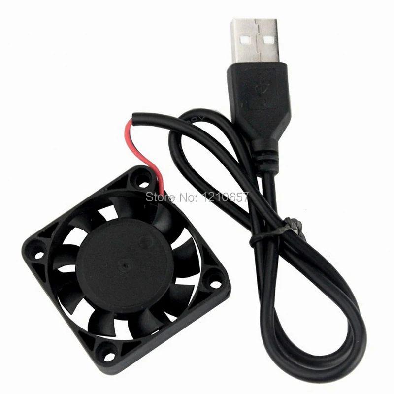 100 шт. в партии Gdstime USB 4 см 40 мм Мини DC Бесщеточный Охлаждающий вытяжной вентилятор