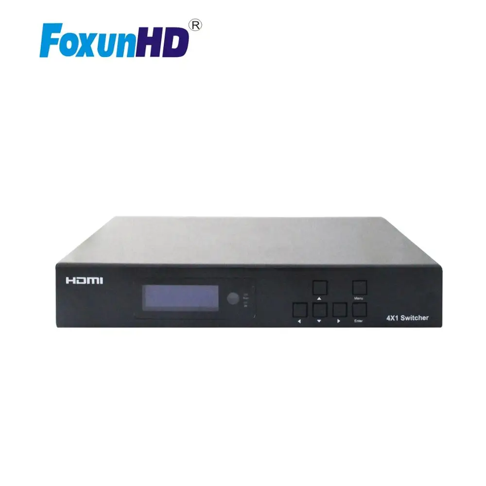 Foxun HDBaseT переключатель 4 входа 2 выхода с ИК RS232 IP аудио вход и установка 4x2 HDMI