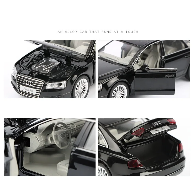 Модель автомобиля лимузин A8L W12 2013 в масштабе 1:32 | Игрушки и хобби