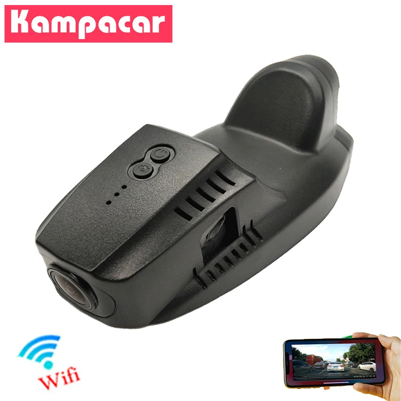 Kampacar Novatek 96658 автомобильный Wifi DVR видеорегистратор HD рекордер для Ford Escape Kuga общая модель низкая настройка до Автомобильные видеорегистраторы