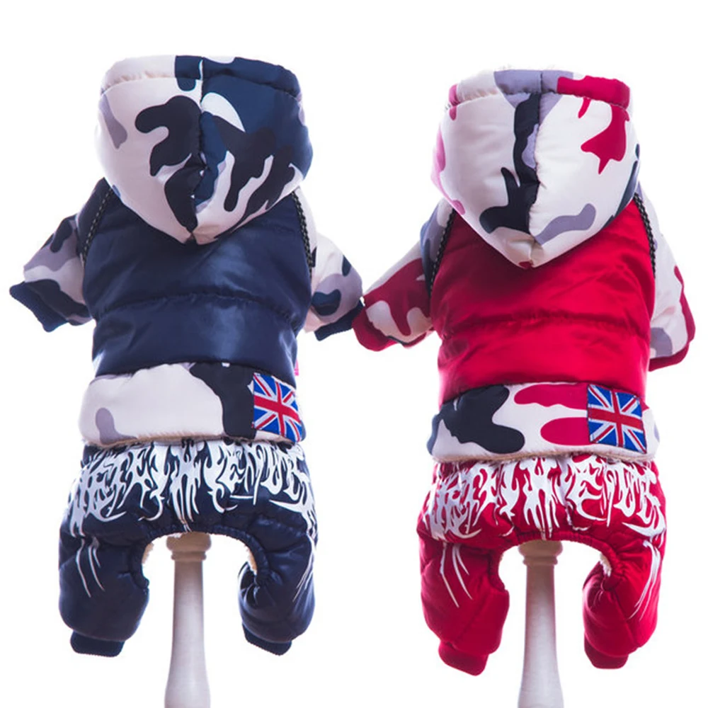 2021 New Coat Winter Dog Clothes Warm Fur Coat Waterproof Puppy Jacket French Bulldog Chihuahua Small Dog Pet Clothes