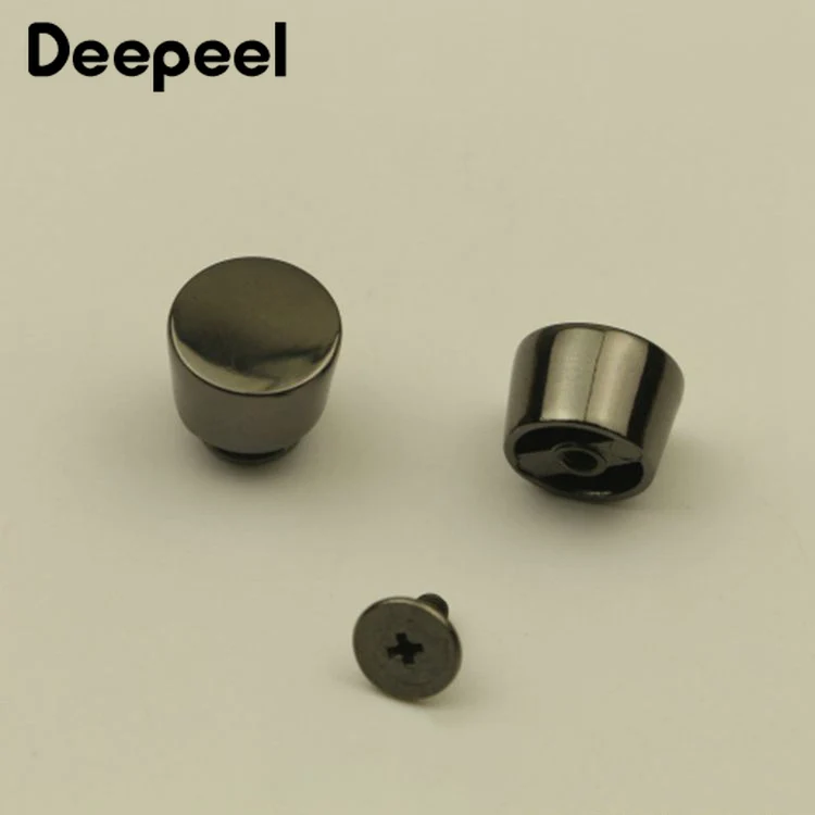 Deepeel 12x11x8 мм с круглым носком заклепками винт сумки декоративные кнопки шпильки