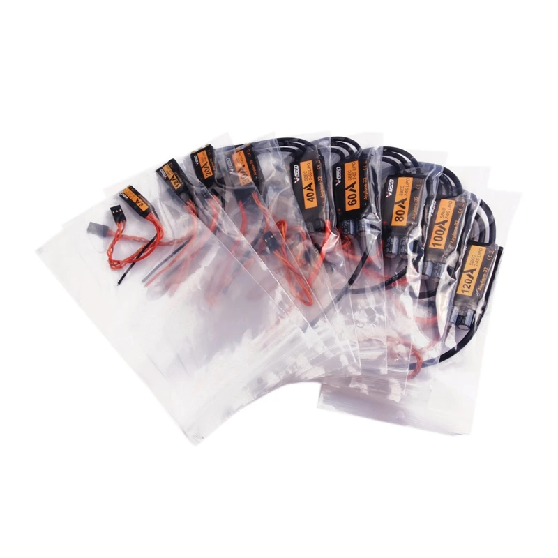 

VGOOD 100A 2-6S 32-Bit Brushless ESC with 5A SBEC for Fixed Wing RC Airplane