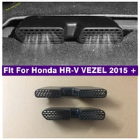 car air outlet cover air exhaust cover under rear seat air exhaust cover fit for honda hr v vezel 2015 2020 auto accessories