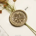 Руна викингов штамп VEGVISIR Wax SealСвадебное приглашениеприглашение на день рожденияконверт письмостартовый набор-J185