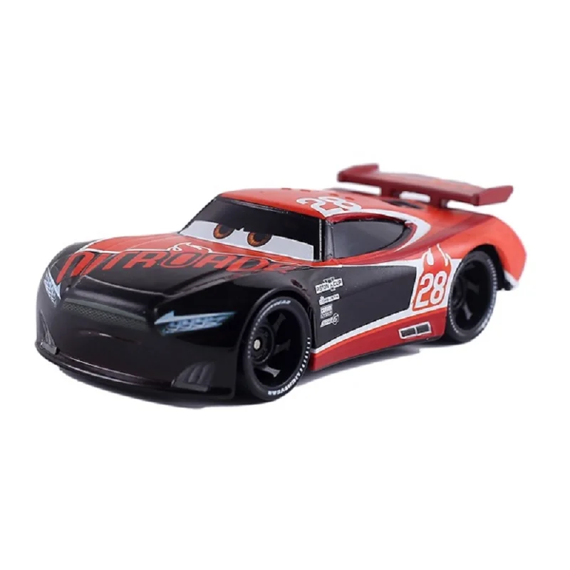 

Disney Pixar Cars 2 3 Lightning McQueen Mater Jackson Storm Ramirez 1:55 Diecast Vehicle Metal Red No.28 Boy Toys Free Delivery