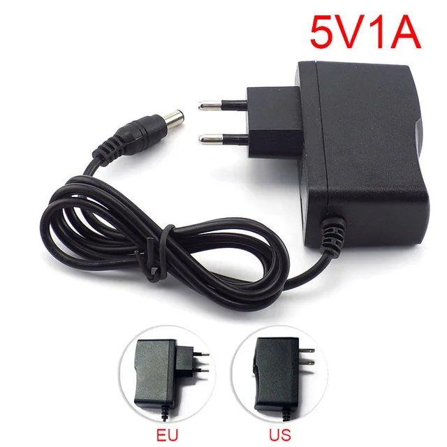 DC 5 V адаптер питания регулируемый 1A 220V до 12V Светодиодная лампа 220v|Адаптеры AC/DC| |