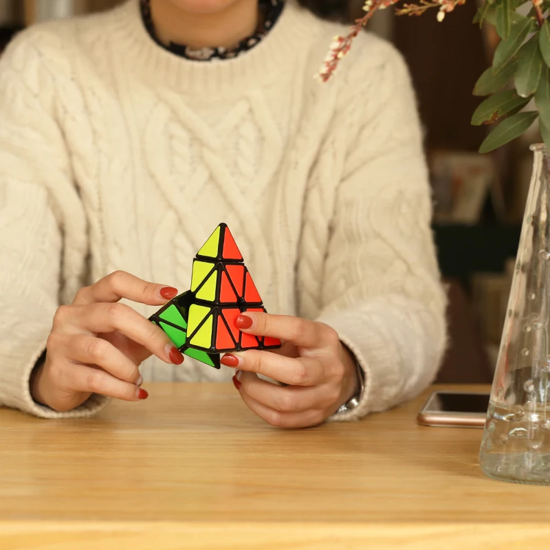 3x3x3 Pyraminxeds магический куб SengSo скоростная головоломка Рождественский подарок идеи