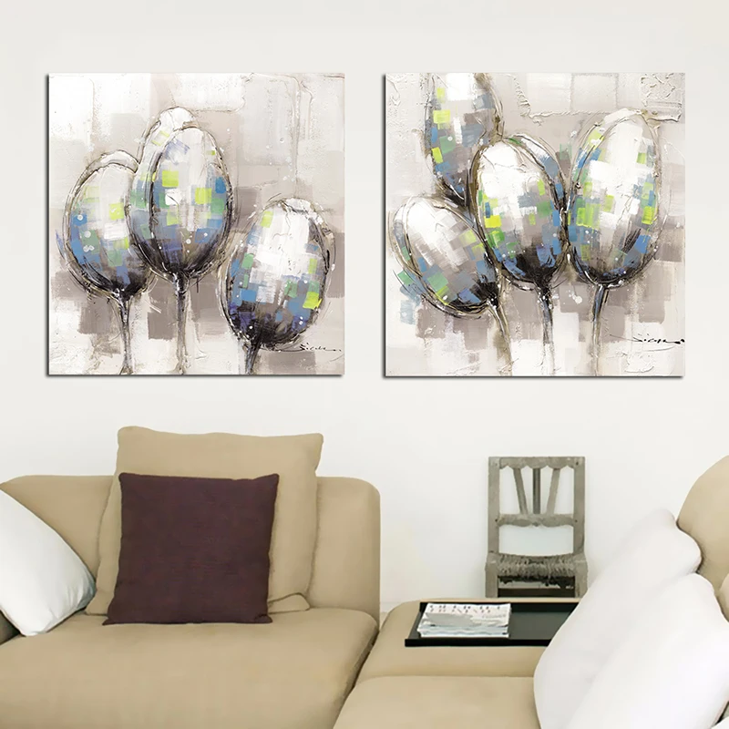 Abstract Visual Art Canvas Painting for Posters And Prints Pictures Artwork Wall Decoration Cuadros For Living Room Sofa | Дом и сад