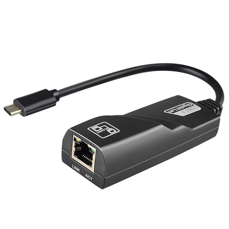 

Гигабитная Проводная сетевая карта Type-C к RJ45 подходит для ноутбуков Apple Mac, настольных компьютеров, сетевой конвертер