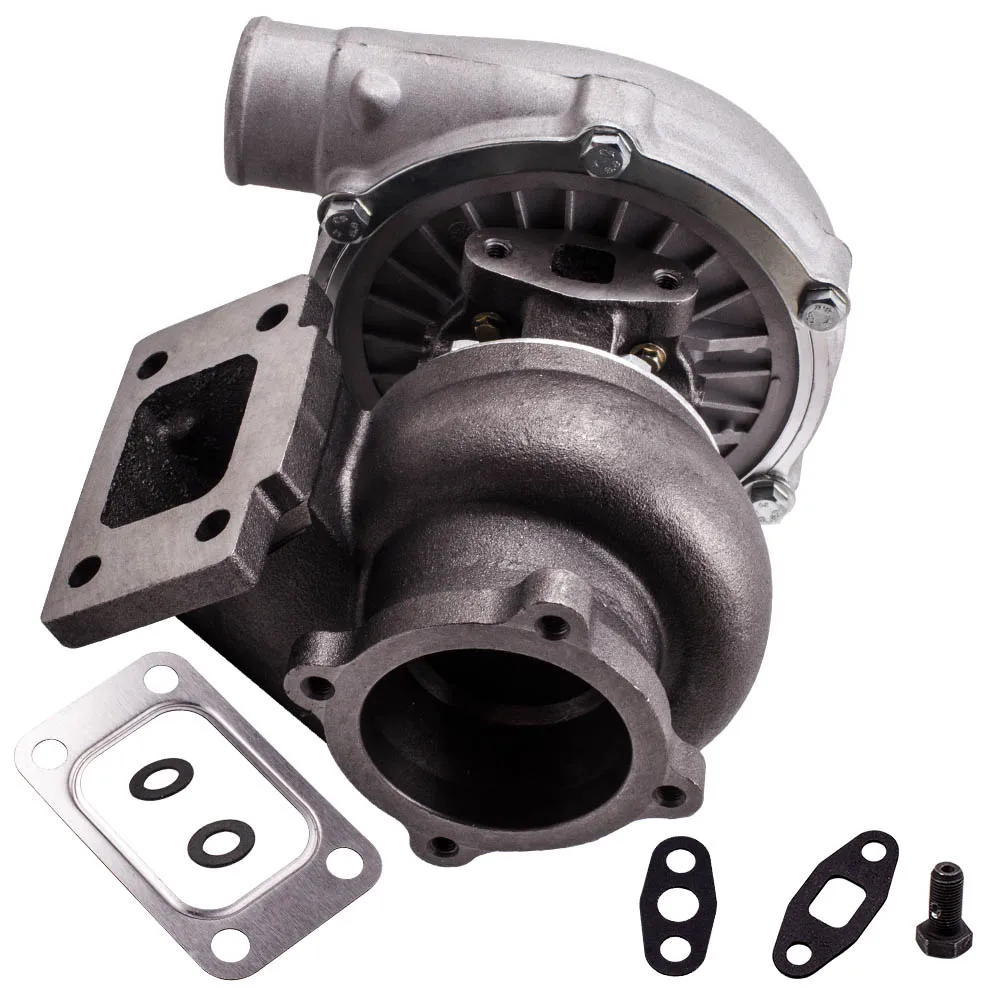 GT30 GT3037 GT3076 T3 водяной помпы фланца+ масляным охлаждением Турбокомпрессор Turbolader для всех 6/8 цилиндров двигателя T3 фланец с водяным охлаждением