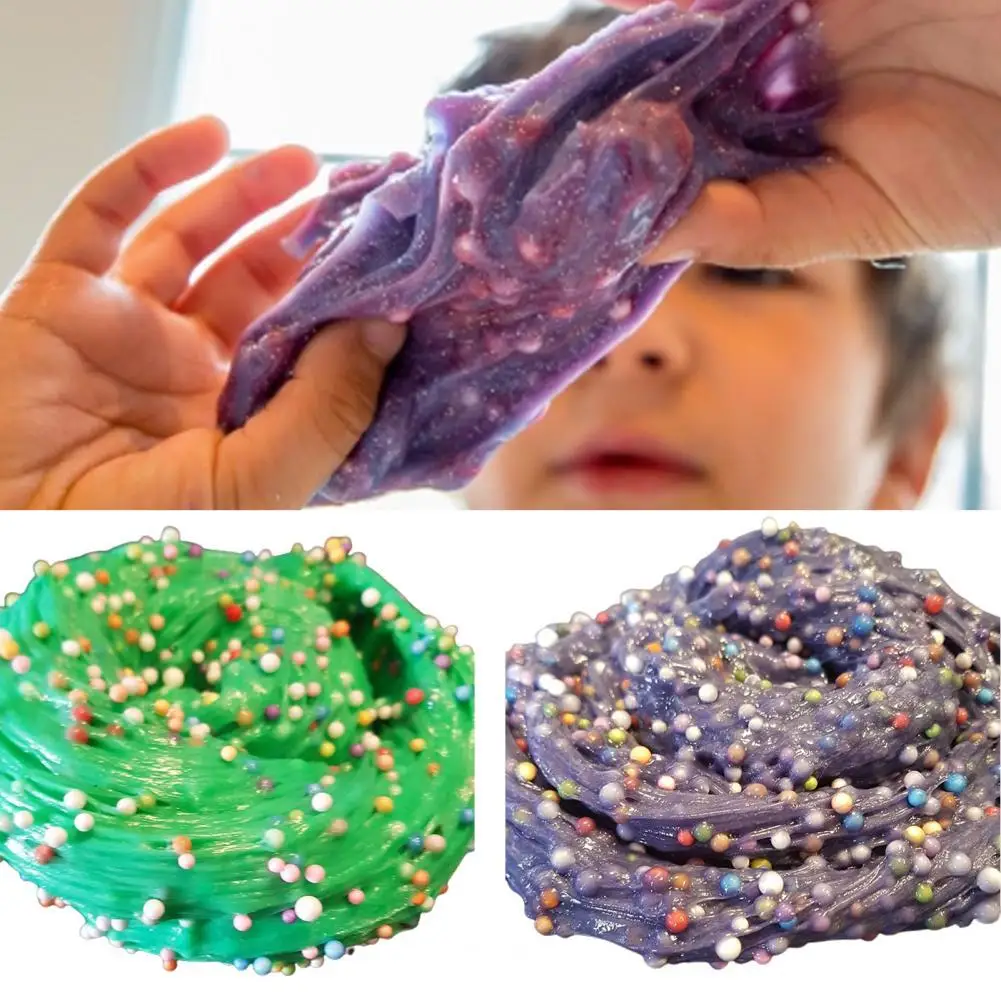 

1Set Slime Toy Soft Anti-tear Comfortable Touch Floam Putty Slime Toy for Relax
