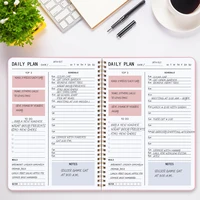 daily planner notebooks agenda stationery appointment planner with to do list meals hourly top priorites notes