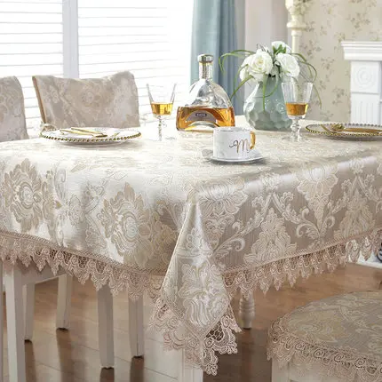 Table Cloth Lace Coffee Table Anti-scalding Tablecloth T83072t