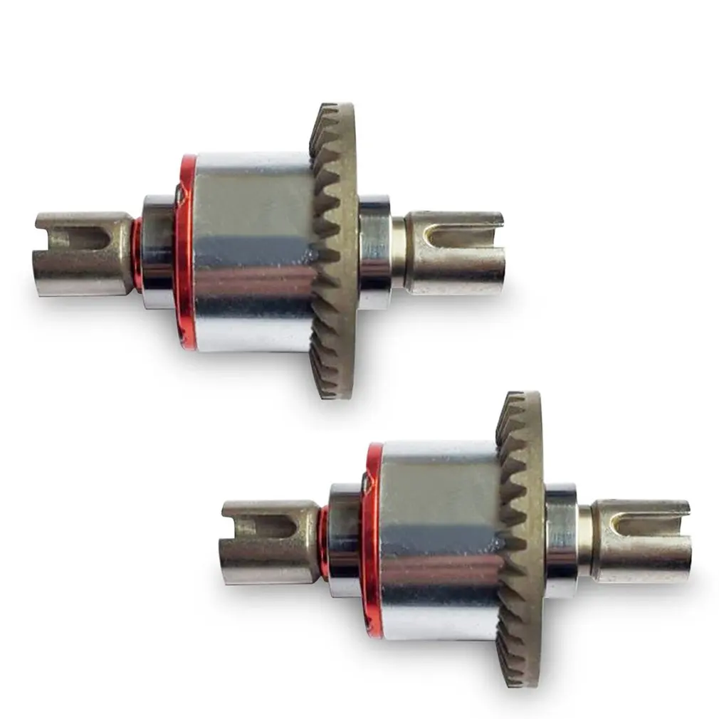 Piezas de mejora de engranaje diferencial completamente de Metal para Wltoys 144001 124019 124018 RC, accesorios de repuesto para coche, 2 uds.-1