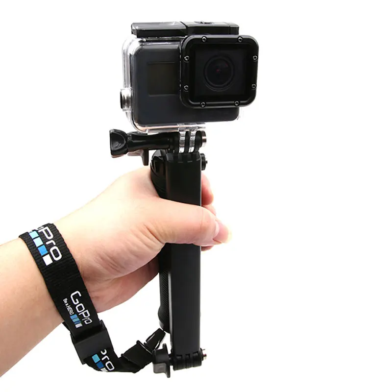 Ремешок на руку/запястье для GoPro Hero 8 7 6 5 sessio 4 sj5000 SJ6 sj8 xiaoyi 4K DJI Osmo Action camera Lanyard Quick Release Belt logo