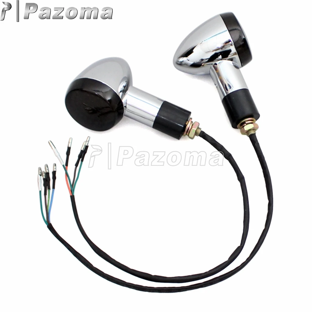 

4PCS Front&Rear Motorcycle LED Turn Signal Lamp Blinker Light Indicator Running Lights For SUZUKI Boulevard M109R VRZ1800 06-13