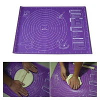 45x60cm silicone pad baking mat sheet extra large baking mat for rolling dough pizza dough non stick maker holder kitchen tools