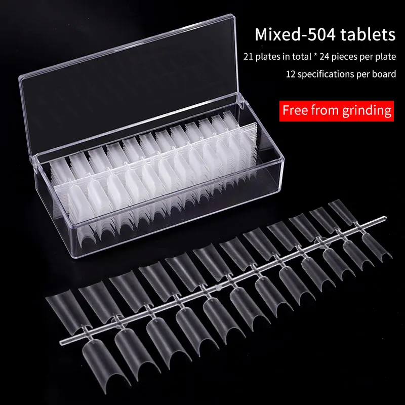 

Искусственные накладные ногти, аксессуары для украшения ногтей, искусственные ногти в форме капли для творчества, 504 см