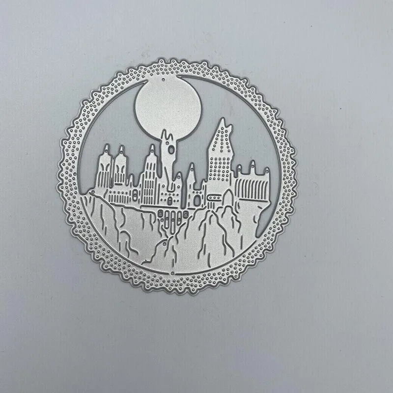 

Beautiful castle Metal Cutting Dies Stencils Scrapbooking Decorative Embossing Folder Carbon Steel Paper Card DIY