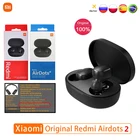 Наушники-вкладыши Xiaomi Redmi Airdots 2, 6 шт.лот, беспроводные, Bluetooth, стерео