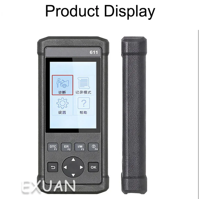 Детектор кода неисправности автомобиля CR611obd2 декодирование светильник тового