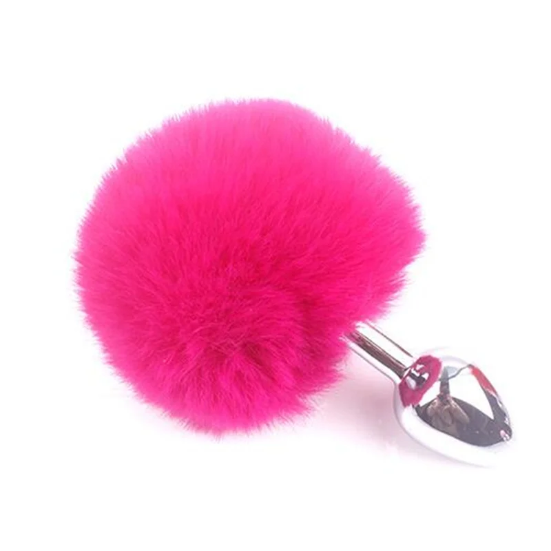 Sex Rabbit Tail Stainless Steel anal plug Cosplay Costumes Props Anal Plug Backyard Stimulation Stimulator Masturbation Toys|Анальные
