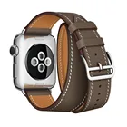 Ремешок кожаный для Apple Watch SE7, 6, 5, 42, 38, 45 мм, 4044 мм