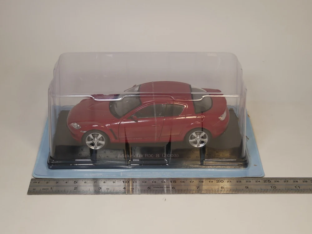 Hachette 1:24 Mazda RX-8 2003 японский автомобиль коллекция литья под давлением модель автомобиля