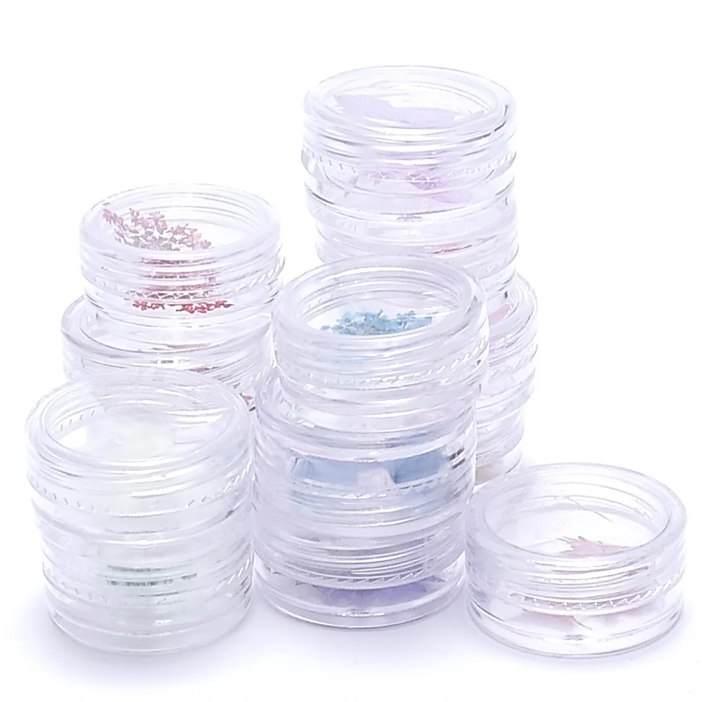 

Fashion Mixed Dried Flowers 3D Nail Art DIY Glass Bottle Decoration Real Preserved Flowers Nail Tips Deco Manicure Accessories