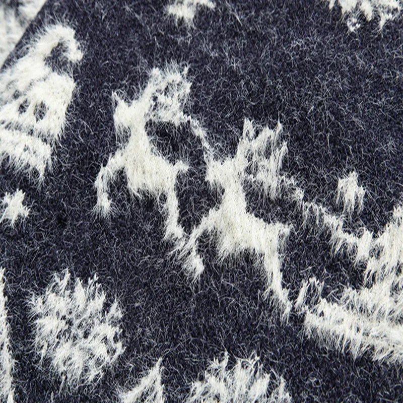 Мужской Хлопковый свитер с круглым вырезом длинным рукавом | Мужская одежда