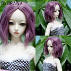 Кукла Bybrana Bjd, 13, 14, 16, 18, Термостойкое волокно, Короткие вьющиеся волосы средней длины