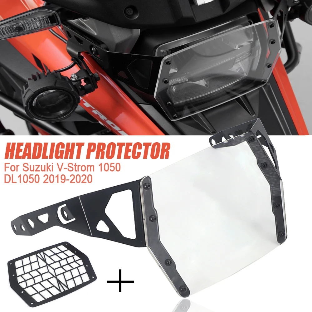 

NEW For Suzuki V-Strom 1050 dl1050 DL 1050XT DL1050A 2020 Motorcycle Headlight Protector Grille Guard Cover Protection Grill