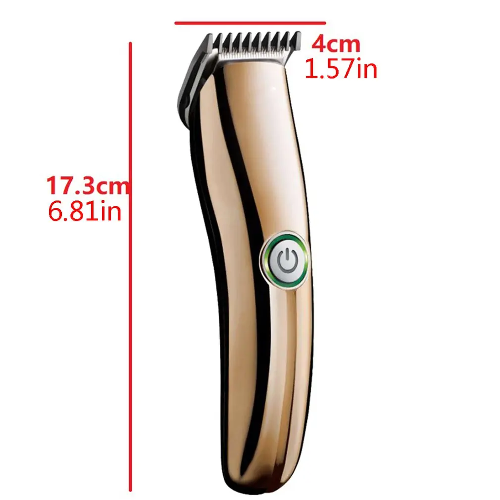 

Professional Digital Hair Trimmer Rechargeable Electric Hair Clipper Low Noise Men's Cordless Haircut Adjustable Blade