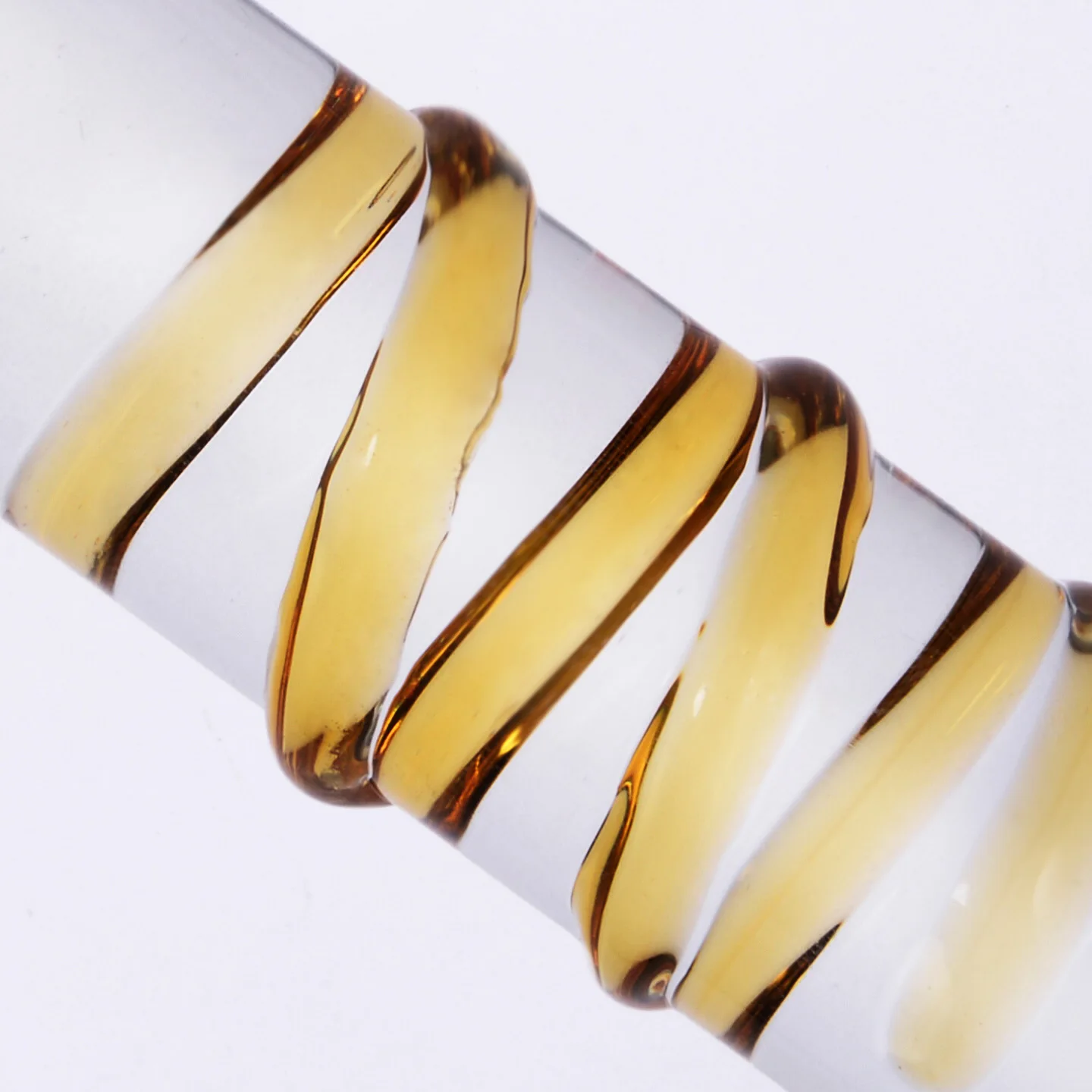 С украшением в виде кристаллов Стекло фаллоимитатор искусственный пенис