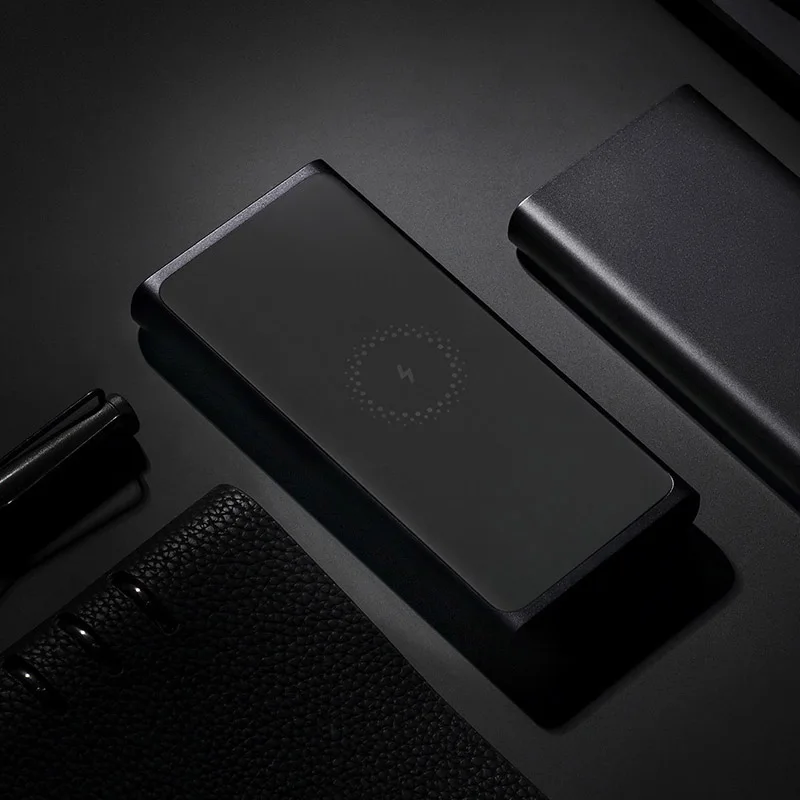 Xiao mi Беспроводной внешний аккумулятор 10000 мАч PLM11ZM usb type C mi внешний аккумулятор 10000 Qi Быстрое беспроводное зарядное устройство Портативная зарядка повербанк