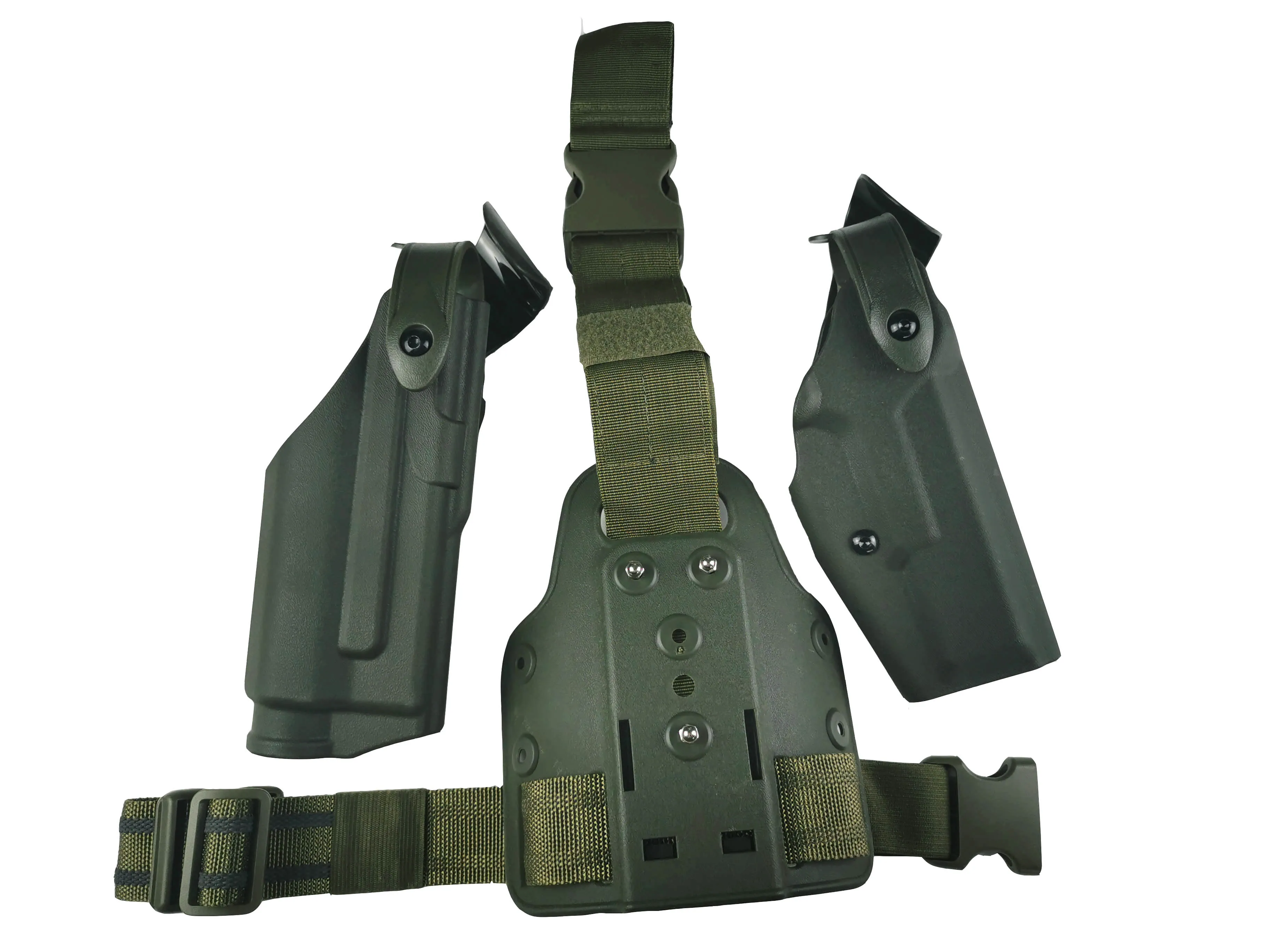 Airsoft Safarilands пистолет Glock17 19 22 23 31 Ремень Кобуры вспышка светильник для правой руки использовать ножной кобура светильник подшипник glock кобура
