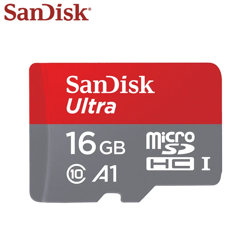 Оригинальная карта памяти Sandisk TF C10 с высоким объемом 16 Гб 32 ГБ 64 128 200 256 высокой