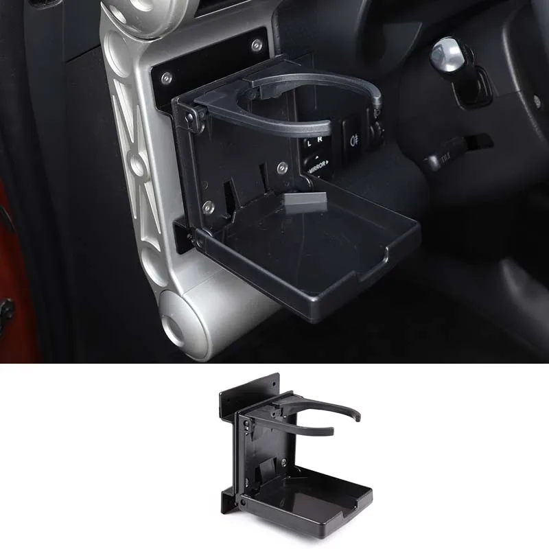 

For Toyota FJ Cruiser 2007-2021 Aluminum Alloy & ABS Car Side Air Outlet Water Cup Bracket Car Accessories